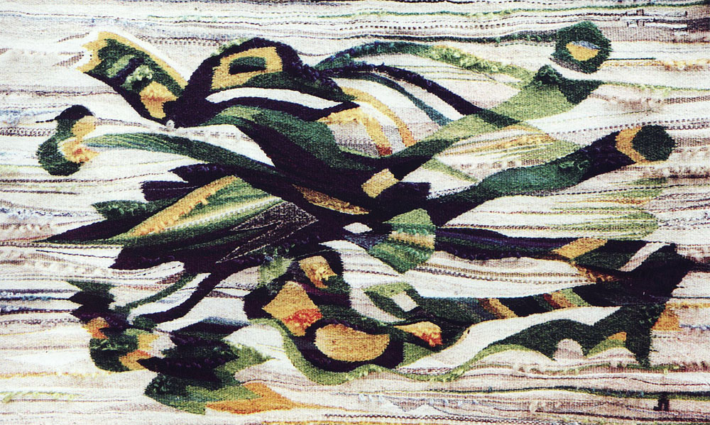 Гобелен «Чорнобиль». 1988. Вовна, бавовна, ручне ткацтво